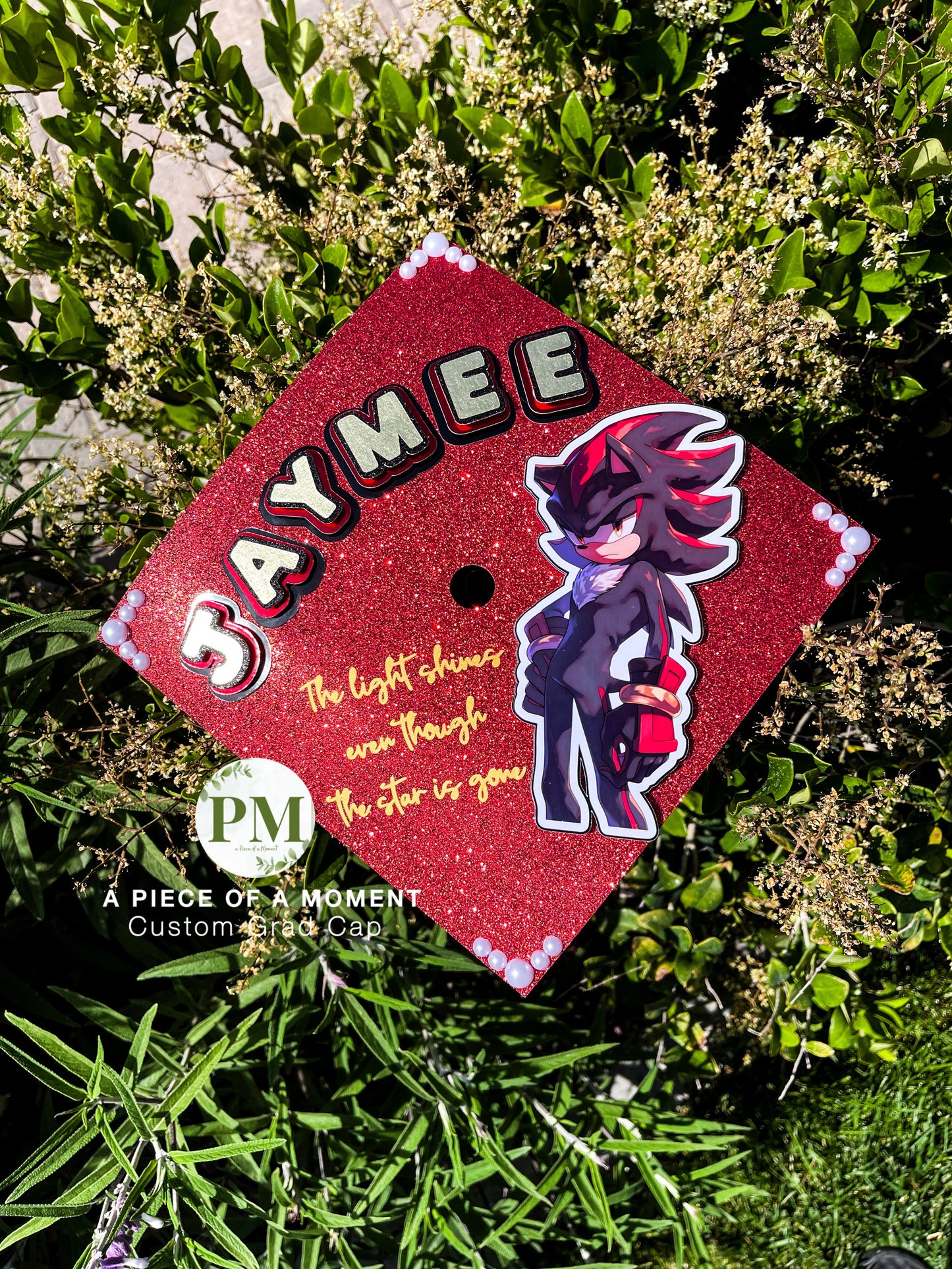Character, name, phrase, Graduation Cap