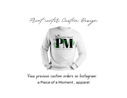 Center chest embroidery