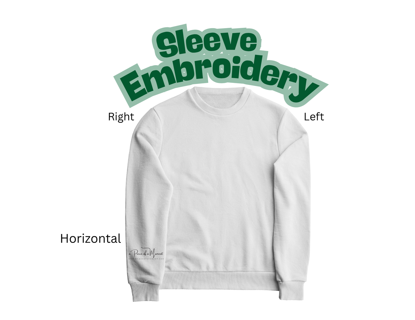 Sleeve Embroidery add-on