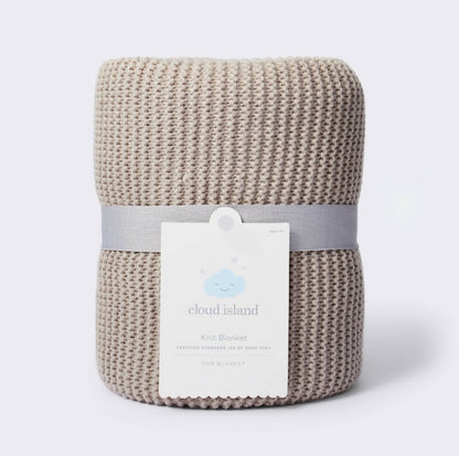 Personalized knitted Baby Blanket