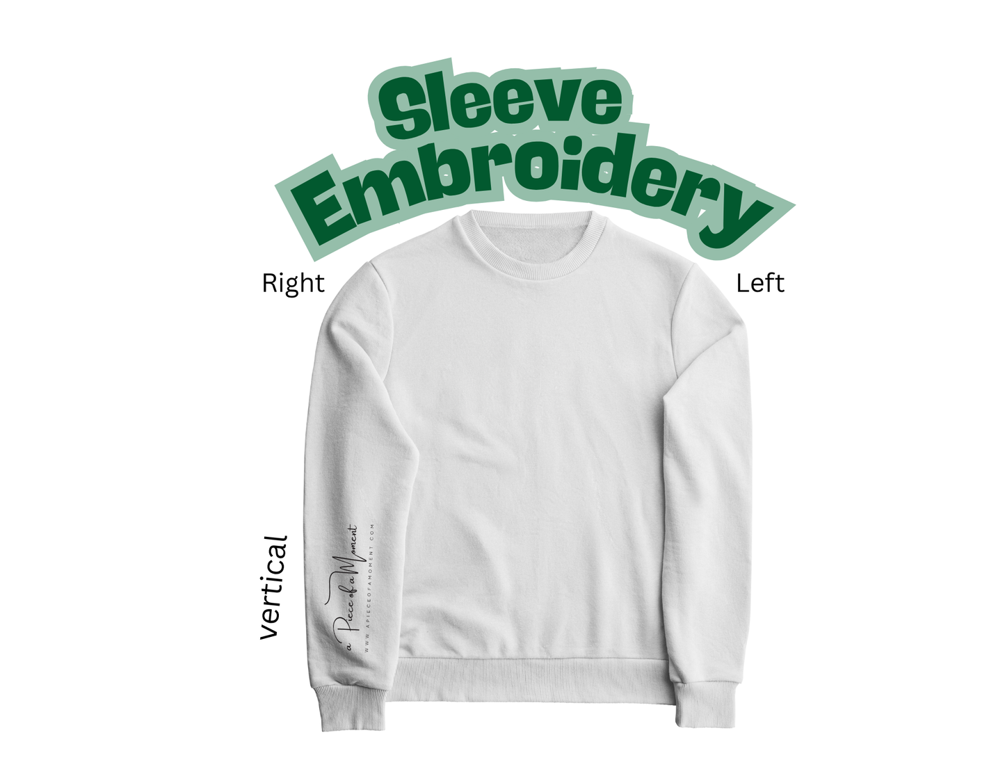 Sleeve Embroidery add-on