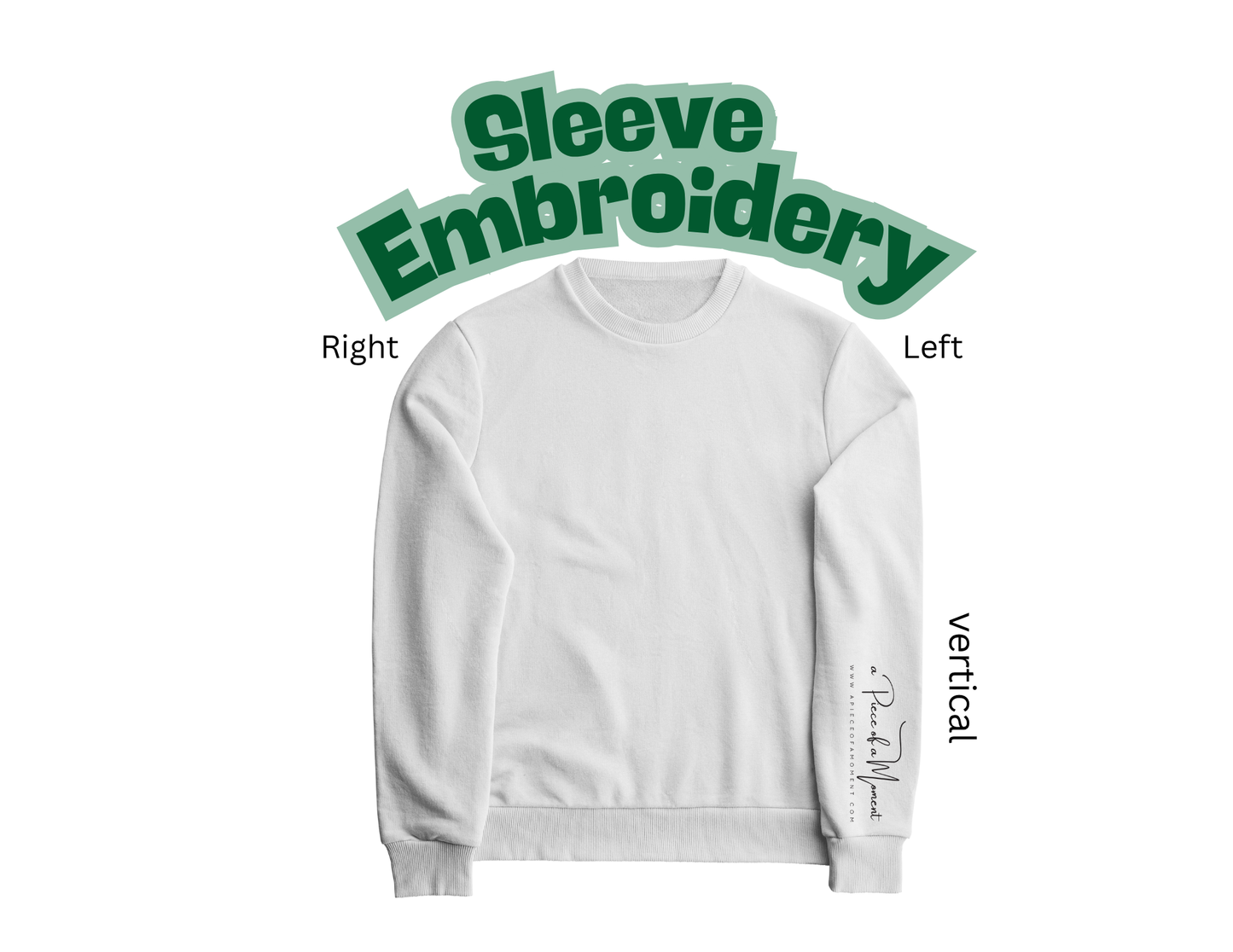 Sleeve Embroidery add-on