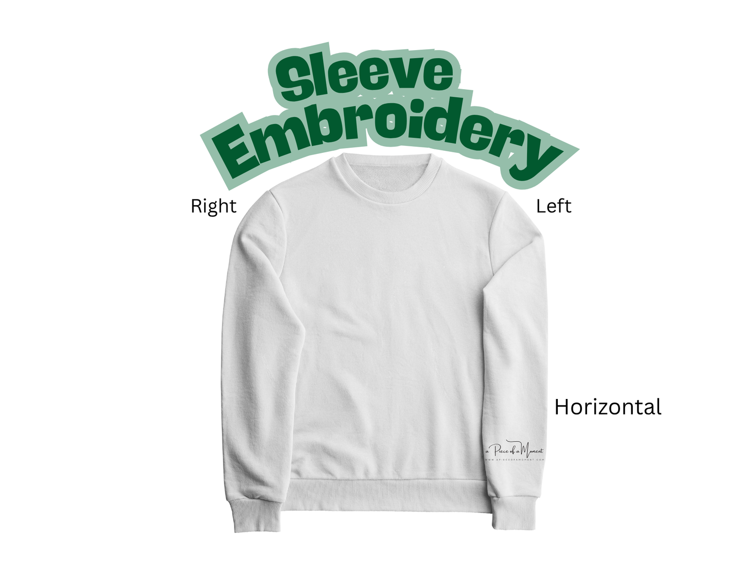 Sleeve Embroidery add-on